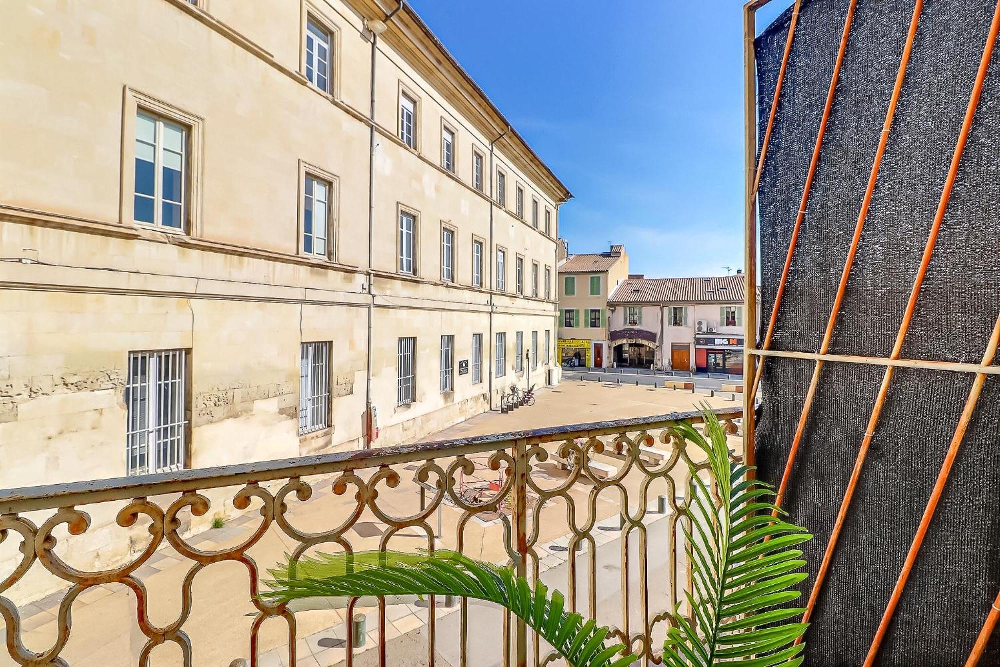Ferienwohnung Blue De Nimes - Central - Balcon Exterior foto