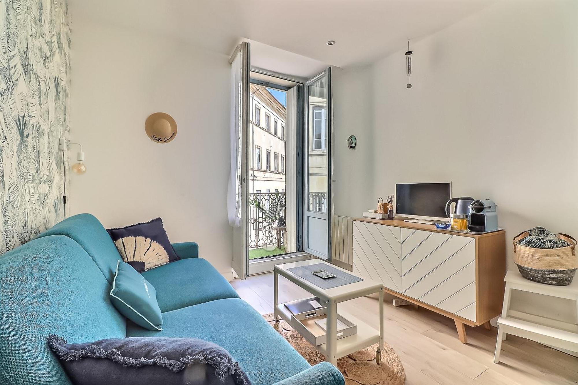Ferienwohnung Blue De Nimes - Central - Balcon Exterior foto